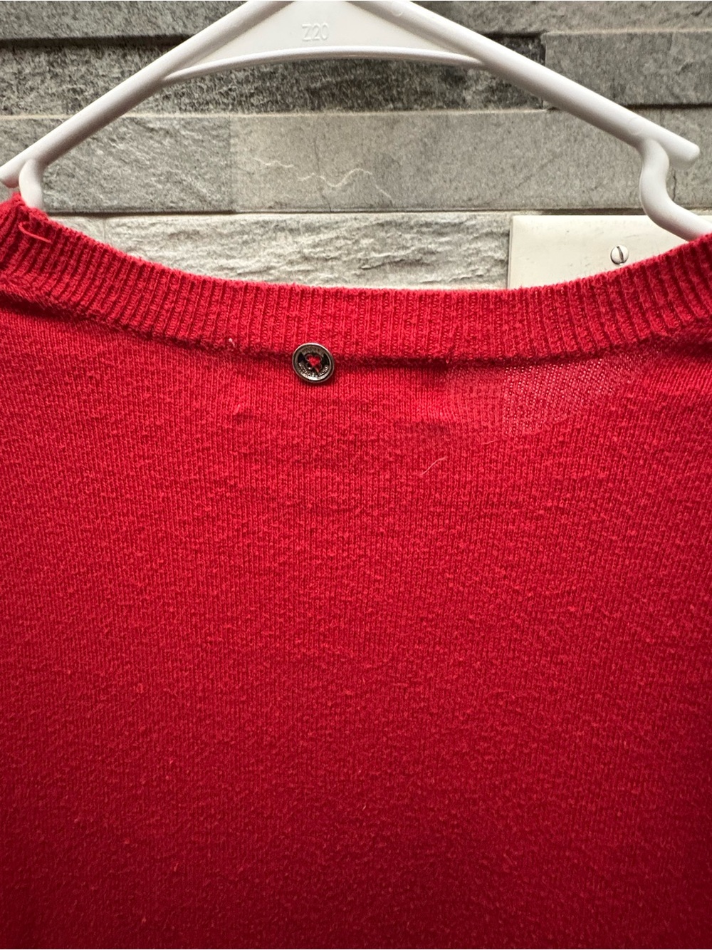 Michael Kors Vibrant Red Crewneck Sweater - Picture 3 of 4